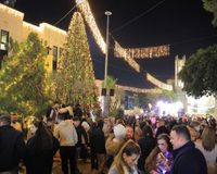 Beit Jala marks Christmas tree lighting with national message of hope and solidarity with Gaza