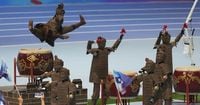 Beijing's first World Humanoid Robot Games opens with street dance, martial arts and music
