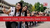 Chhattisgarh Board CGBSE 10th, 12th Results 2025 Date: CM Vishnu Deo to announce Class 10, 12 results today at 3 PM