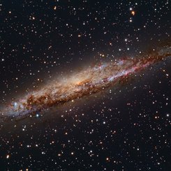 Nearby Spiral Galaxy NGC 4945