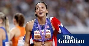 Johnson-Thompson Shares Heptathlon Bronze In Tokyo Drama