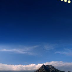 A Total Solar Eclipse over Turkey