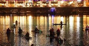 Borealis Captivates Liverpool With Stunning Light Show