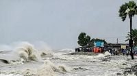 Severe cyclonic storm Montha weakens after making landfall on Andhra Pradesh coast