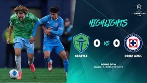 Seattle Sounders And Cruz Azul Draw 0-0 In Concacaf Champions Cup