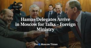 Hamas Delegation Visits Moscow Amid High-Stakes Hostage Negotiations