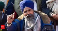 Farmer leader Sarwan Singh Pandher detained by Punjab Police | India News - The Times of India