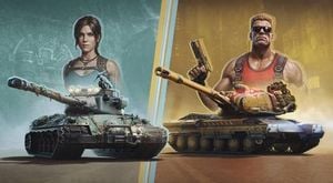 Lara Croft And Duke Nukem Join World Of Tanks Battle