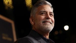 George Clooney Debuts New Brown Hair Ahead Of Broadway Role