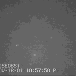 A Meteor Shower Fireball Movie