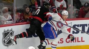 Canadiens Clash With Senators As Emil Heineman Returns