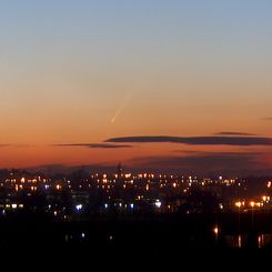 Comet Over Krakow