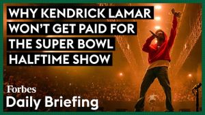 Kendrick Lamar Makes History As Super Bowl LIX Halftime Performer