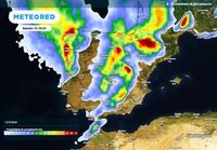 Lluvias, tormentas, granizo y nieve, el repertorio de la nueva borrasca que llegará este Sábado Santo a España