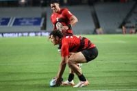 Crusaders pile onto Blues tough start with thumping victory