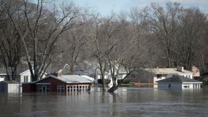 Somme River Under Yellow Flood Vigilance