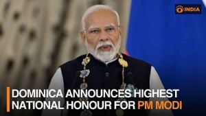 Dominica Honors PM Modi With Top National Award