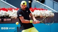 Italian Open: Jacob Fearnley beats veteran Fabio Fognini in the first round in Rome