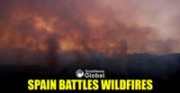 Spain Struggles To Contain 20 Wildfires As Heatwave Forces Troop Deployment