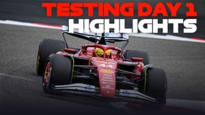 Ferrari Drivers Optimistic After Day 1 Of Bahrain Testing