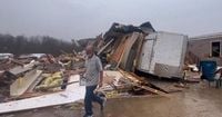 A list of all the tornadoes surveyed from the recent storm