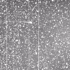 Comet Encke's Tail Ripped Off