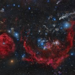  The Clouds of Orion the Hunter 