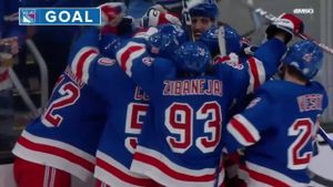 Rangers Dominate Senators With 5-0 Shutout Victory