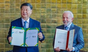 Xi Jinping And Lula Strengthen Brazil-China Relations