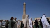 Historic al Nuri mosque reopens eight years after it was destroyed by IS