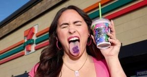 7 Eleven Celebrates Free Slurpee Day With Tongue Tattoos