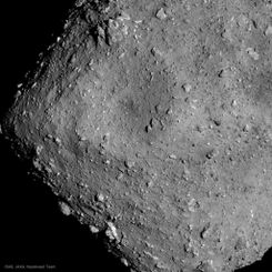  Asteroid Ryugu from Hayabusa2 