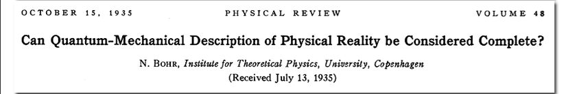 Physical Review-15 Ekim 1935