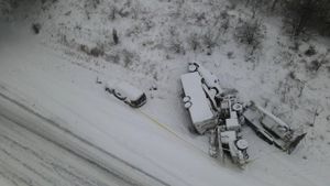 Winter Storm Blair Wreaks Havoc Across U.S. With Heavy Snow And Chaos