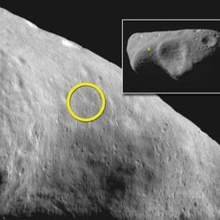 Eros Asteroitinde İniş Noktası