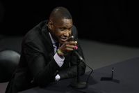 Team president Masai Ujiri says Toronto Raptors still working to get better