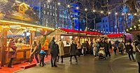 Full guide to Leicester Square Christmas market including food and prices