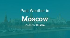 Moscow Set For Record Warm January Weather