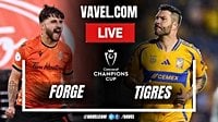 Forge FC vs Tigres LIVE Score Updates: Soccer with Canadian snow (0-0) | 02/03/2026