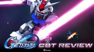 SD Gundam Generation Eternal Pre-Registration Launches