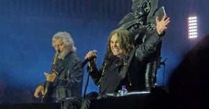 Ozzy Osbourne Black Sabbath Set Charity Concert Record