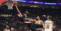 New York Knicks Outlast Portland Trail Blazers