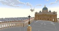 Minecraft Education esplora la Basilica di San Pietro con 