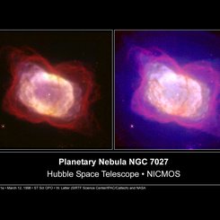 Kızılötesinde Gezegenimsi Bulutsu NGC 7027