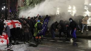 Tbilisi Protests Against EU Talk Suspension Escalate