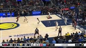 Nembhard Leads Pacers Past Heat With Career Night