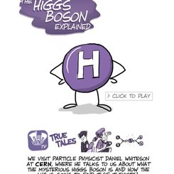 Karikatürle Higgs Bozonu