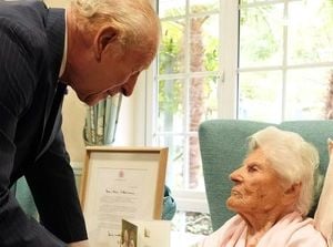 King Charles Visits World’s Oldest Person In Surrey
