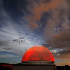 A Red Dome Under the Big Dipper