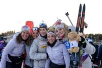 Biathlon : in the Oslo-Holmenkollen sprint, Amy Baserga, Lena Haecki-Gross and Aita Gasparin achieved a historic result for Switzerland | Nordic Mag | N°1 Biathlon | Nordic skiing